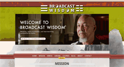 Desktop Screenshot of broadcastwisdom.com